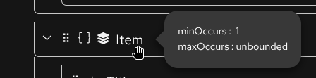 Datamapper: Field minimun and maximum occurrences
